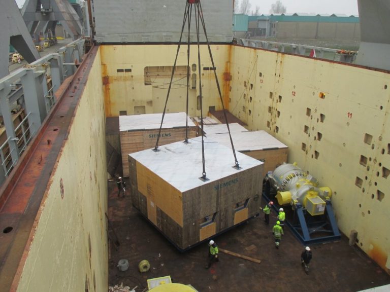 Binnenschiffverladung  Antwerp