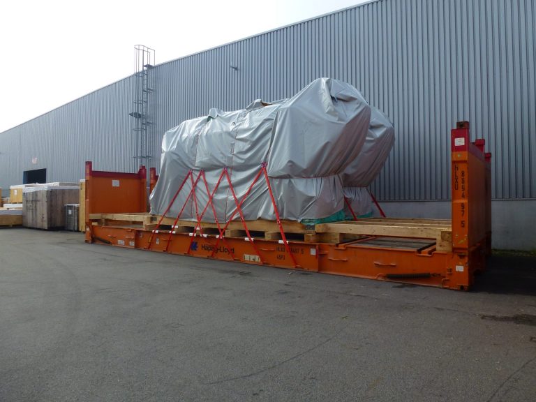 Exportverpackung und Containerstau in unserem Hamburger Staubetrieb